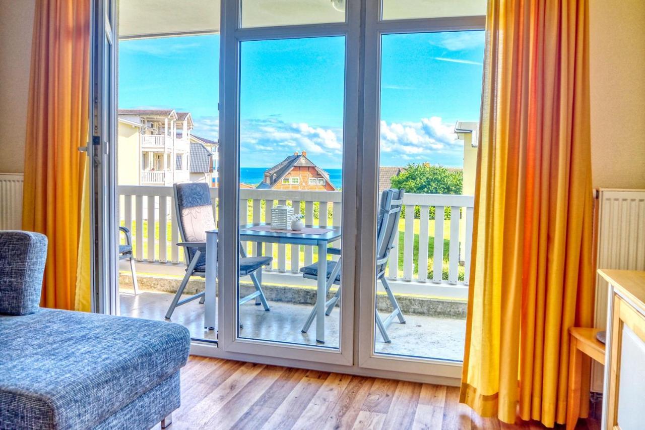 Mit Meerblick Und Balkon, Gratis Nutzung Vom Ahoi Erlebnisbad Und Sauna In Sellin - Meeresblick Fewo 35 Goehren  Buitenkant foto